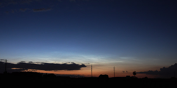 noctilucent clouds